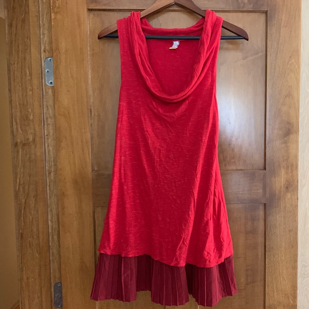 Red Free People Dress